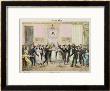 A Society Ball, Engraved By Charles Etienne Pierre Motte (1785-1836) 1819 by Hippolyte Lecomte Limited Edition Print