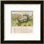 Baby Sleeps In Its Cradle Among The Apple Blossom Unaware Of The Danger That by Kate Greenaway Limited Edition Print