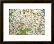 Map Of Belgium At The Time Of The Thirty Years War by Arnold Florent Van Langren Limited Edition Pricing Art Print