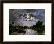 The Effect Of The Moon, 1891 by Eugène Boudin Limited Edition Pricing Art Print