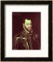 Portrait Of King Philip Ii Of Spain by Juan Pantoja De La Cruz Limited Edition Print