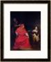 Joan Of Arc (1412-31) And The Cardinal Of Winchester In 1431, 1824 by Hippolyte Delaroche Limited Edition Print