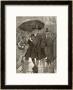 Jonas Hanway Pioneers The First Umbrella In London by Richard Caton Woodville Limited Edition Print