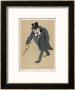 Winston Churchill British Statsman And Author by Bert Thomas Limited Edition Print