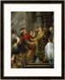 Saint Ambrose And Emperor Theodosius by Sir Anthony Van Dyck Limited Edition Print