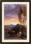 Oxen Ploughing At Sunset by Samuel Palmer Limited Edition Print