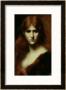 Portrait Of A Woman by Jean-Jacques Henner Limited Edition Print