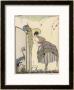 Satire On The Fashion For Voluminous Short Skirts And Use Of Antique Styles by Gerda Wegener Limited Edition Print