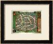 Map Of Moscow, From Civitates Orbis Terrarum By Georg Braun And Frans Hogenberg Circa 1572-1617 by Joris Hoefnagel Limited Edition Print