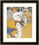 Colourful Depiction Of Basque Pelota Players by Gose Limited Edition Pricing Art Print