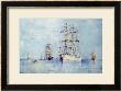 Moored Clippers, 1914 by Henry Scott Tuke Limited Edition Print