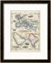 Two-Part Map Showing Overland Routes To India by J. Rapkin Limited Edition Pricing Art Print