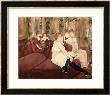 In The Salon At The Rue Des Moulins by Henri De Toulouse-Lautrec Limited Edition Print