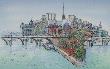 Paris, L'ile De La Cite Et Le Vert-Galant by Rolf Rafflewski Limited Edition Pricing Art Print