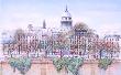 Paris, La Seine Et Le Pantheon by Rolf Rafflewski Limited Edition Pricing Art Print