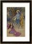 Rama The Seventh Avatar Of Vishnu Is Tempted By Shurpanakha A Rakshasa by Warwick Goble Limited Edition Print