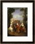 The Music Party, Frederick, Prince Of Wales And His Sisters, Circa 1733 by Philippe Mercier Limited Edition Pricing Art Print