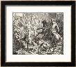 The Emperor Otto 1 Defeats The Hungarian Magyars At The Lechfeld by Sachse Limited Edition Print