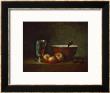 Silver Goblet With Apples by Jean-Baptiste Simeon Chardin Limited Edition Print