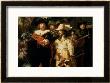 The Nightwatch, Circa 1642 (Detail) by Rembrandt Van Rijn Limited Edition Print