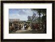 Louis Xiv Unveils The Milo Of Croton Statue by Anicet-Charles Lemonnier Limited Edition Print