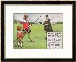 Rule Xxxiii: A Player Shall Not Ask For Advice From Anyone But His...Caddie by Charles Crombie Limited Edition Print