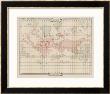 Map Showing Atlantis During The Period Of Its Greatest Prosperity by W. Scott-Elliot Limited Edition Print