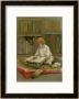 The Little Librarian A Girl Sits by Harriet M. Bennett Limited Edition Print
