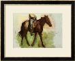 Sketch For Cowboys In The Badlands by Thomas Cowperthwait Eakins Limited Edition Print