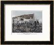 The Fighting At La Haye-Sainte by R Knoetel Limited Edition Print