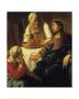 Christ In The House Of Mary & Martha by Johannes Vermeer Limited Edition Print