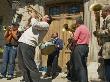 Vagabontu, A Traveling Romani Brass Band, On A Market Day In Provence, France by Stephen Sharnoff Limited Edition Pricing Art Print