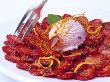 Strawberry Carpaccio With Strawberry Ice Cream & Caramel Strands by Jã¶Rn Rynio Limited Edition Print