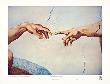 The Hands Of God And Man by Michelangelo Buonarroti Limited Edition Print