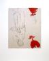 Frau Am Abgrund, Zwei Rosen by Georg Baselitz Limited Edition Print