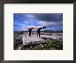 Poulnabarone Dolmen, 5,000 Year Old Megalithic Tomb, The Burren, Ireland by Corey Wise Limited Edition Print