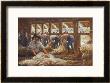 In An Australian Sheep Shearing Shed by Percy F.S. Spence Limited Edition Print