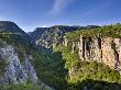 Looking Down In The Early Evening Onto The More Open Stretches Of The Vikos Gorge, Near Vitsa And T by Lizzie Shepherd Limited Edition Print