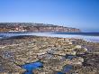 Boggle Hole And Robin Hood's Bay On A Sunny Winter's Day, North Yorkshire, Yorkshire, England, Unit by Lizzie Shepherd Limited Edition Print