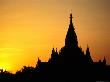 Sunrise Behind Ananda Temple, Bagan, Mandalay, Myanmar (Burma) by Bernard Napthine Limited Edition Print