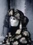 Costumed Participant At Carnival In Venice, Italy by Ewing Galloway Limited Edition Print