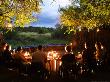 Guests At Tented Camp Boma On An Evening Game Watch, Mashatu Game Reserve, Botswana by Roger De La Harpe Limited Edition Print