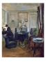 Interior, Paris, 1885 (Oil On Canvas) by Christian Eriksen Skredsvig Limited Edition Print