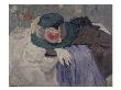 The Green Hat, 1909 (Oil On Canvas) by Bernhard Dorotheus Folkestad Limited Edition Print