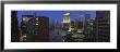 Buildings Lit Up At Dusk, Chicago, Illinois, Usa by Panoramic Images Limited Edition Pricing Art Print