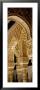 Carving On Arches And Columns Of A Palace, Court Of Lions, Alhambra, Granada, Andalusia, Spain by Panoramic Images Limited Edition Print