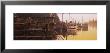 Lobster Traps With Motorboats Moored At A Harbor, Little Harbor, Cherry Hill, Nova Scotia, Canada by Panoramic Images Limited Edition Print