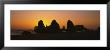 Silhouette Of Rock Formations At Sunset, Pacific Ocean, Boardman State Park, Oregon, Usa by Panoramic Images Limited Edition Print