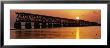 Railroad Bridge At Sunset, Florida Keys, Florida, Usa by Panoramic Images Limited Edition Print