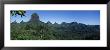 Panoramic View Of A Mountain Range, Moorea, French Polynesia by Panoramic Images Limited Edition Pricing Art Print